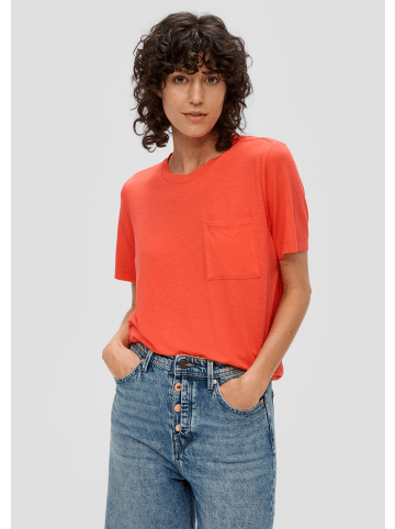 s.Oliver T-Shirt kurzarm in Orange