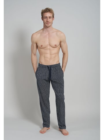 CECEBA Lange-Hose Calgary in blau-dunkel-Allover