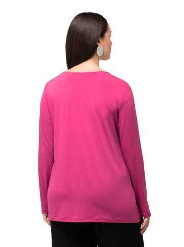 Ulla Popken Longsleeve in orientpink