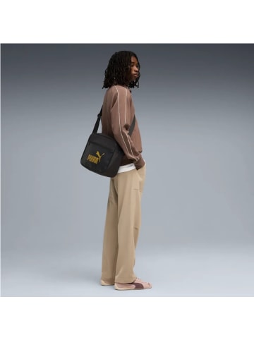 Puma Campus Medium Reporter Bag M in schwarz