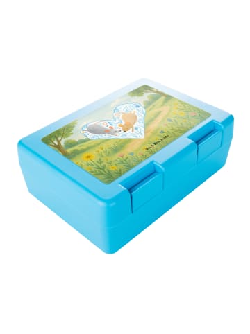 Mr. & Mrs. Panda Brotbüchse Mäuse Herz Design ohne Spruch in Weiß