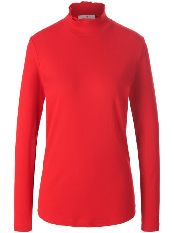 PETER HAHN Langarmshirt Cotton in rot