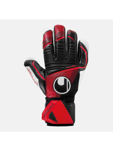 uhlsport  Torwarthandschuhe POWERLINE SUPERSOFT HN in rot/schwarz