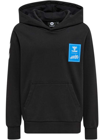 Hummel Sweatshirt Hmlflying Spring Hoodie in BLACK