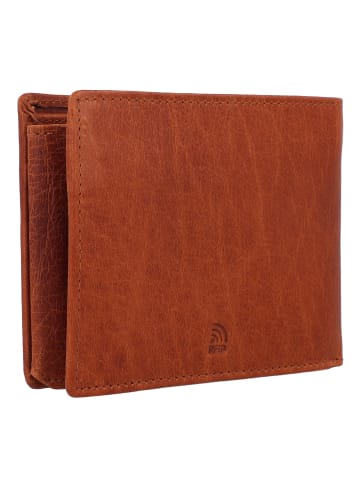 Greenburry House of Norway Geldbörse RFID Schutz Leder 13 cm natur