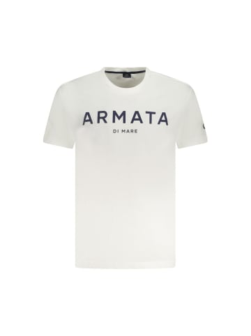 Armata di Mare Weißes Baumwoll-T-Shirt