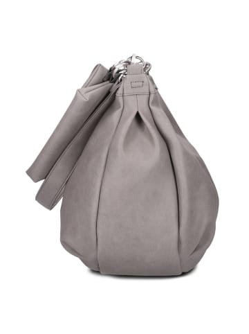 Zwei Lola Umhängetasche 44 cm in grey