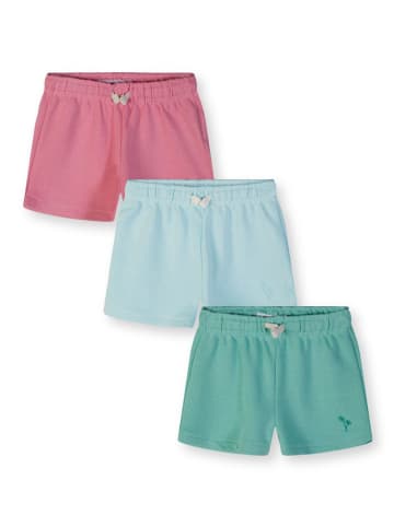 Minoti 3-er Pack Shorts 30FLEECE174 in grün