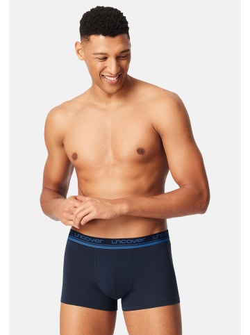 UNCOVER BY SCHIESSER Retro Short / Pant Cotton in Dunkelblau