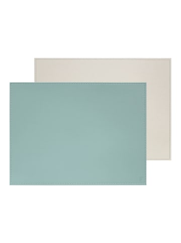 FREEFORM FREEFORM | Platzset, DUO, mint/grau, rechteck