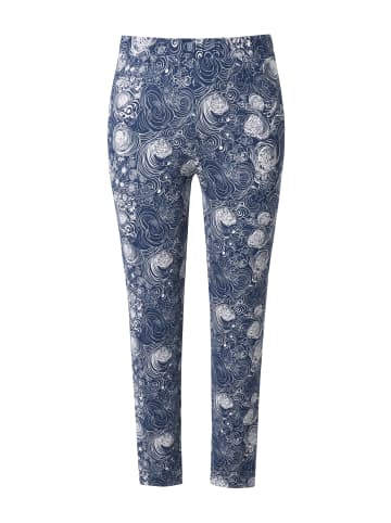 Ulla Popken Leggings in navy blau