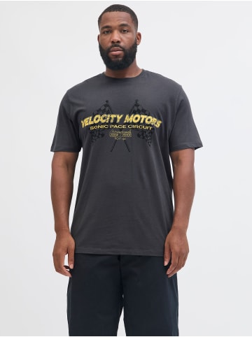 JACK & JONES PLUS T-shirt in Asphalt