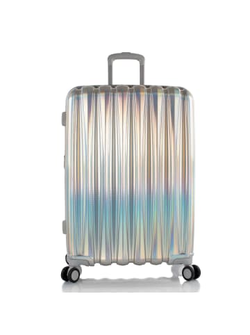 Heys Astro 4 Rollen Trolley L 76 cm mit Dehnfalte silver