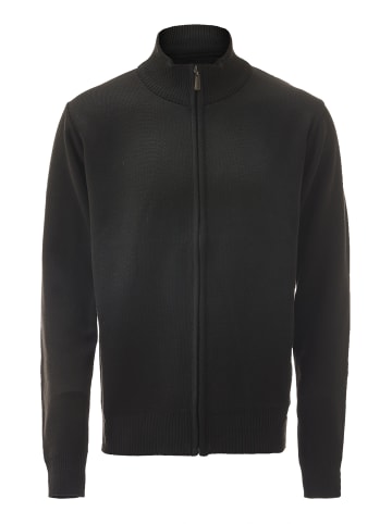 VINAJA Men Cardigan in Schwarz