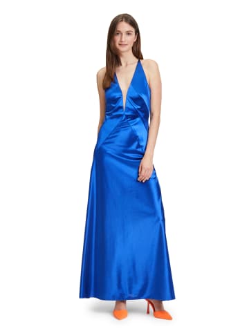 Vera Mont Abendkleid mit Glanzeffekt in Jewel Blue