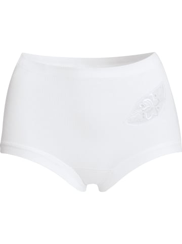 Con-ta Baumwolle, Feinripp Taillenslip 2er-Pack kochfest in weiß