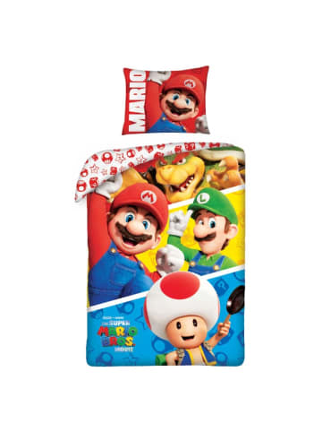 Nintendo  Bros Movie Bettwäsche 140x200cm