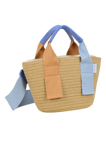 Fritzi aus Preußen Schultertasche Happy Summer Cross in Blue Wood