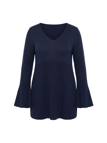 MIAMODA Pullover in dunkles marine