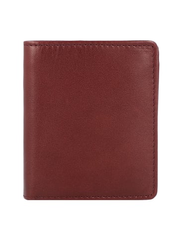 Leonhard Heyden Cambridge Geldbörse Leder 9 cm rotbraun