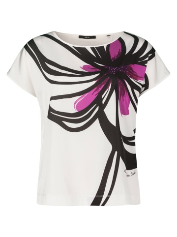 Zero  Blusenshirt mit Blumenmuster in Patch CreamBlack