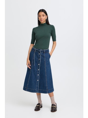 b. young Strickpullover BYMMORLA Slim fit in Green Gables