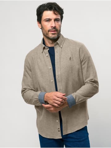 MCS Hemd Henry in Otter Melange