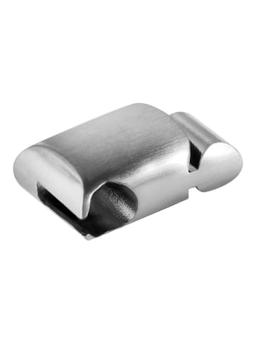 Adeliás Herren Armband – Panzerarmband aus Edelstahl 21 cm in silber