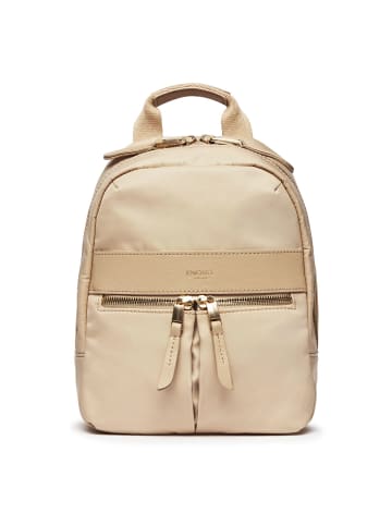 Knomo Mayfair Beauchamp XS City Rucksack RFID 24 cm in trench beige