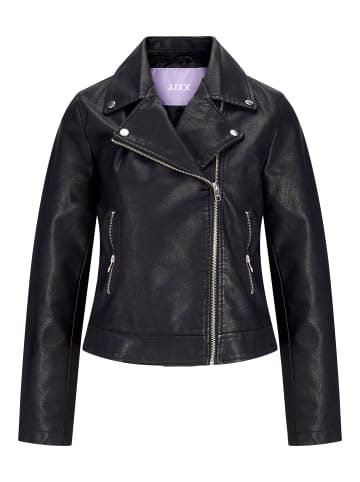 JJXX Bikerjacke in Lederoptik in Black