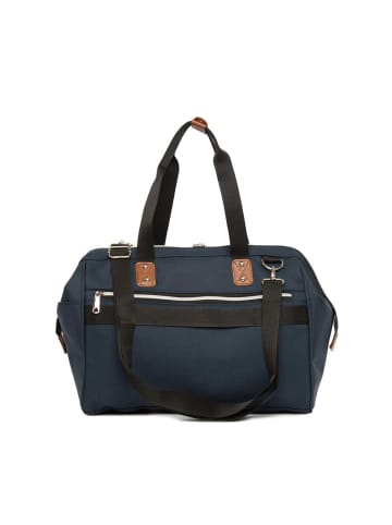 BAGmori Wickeltasche - Schultertasche in Marineblau