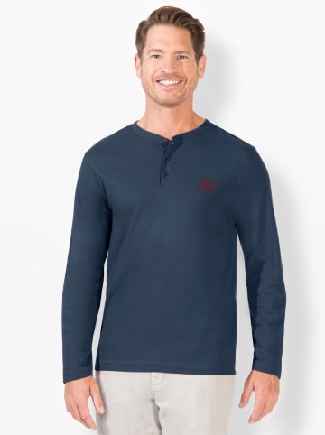 WITT WEIDEN Langarm-Shirt in dunkelblau