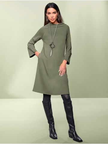 Heine Jersey-Kleid in khaki