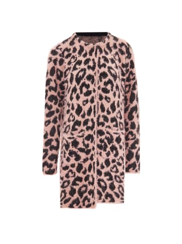 faina Damen Strickjacke in Pink Schwarz