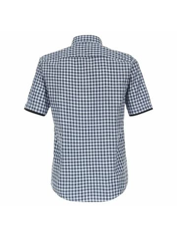 CASAMODA Kurzarm FreizeitHemd für Herren in uni