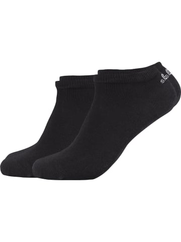 S. Oliver Unisex-Sneaker-Socken 2 Paar in schwarz