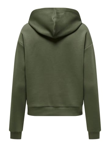 Only Play Kapuzenpullover in Dusty Olive