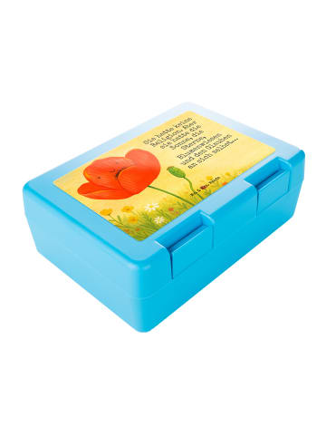 Mr. & Mrs. Panda Bento Box Blume Mohnblume Design mit Spruch in Weiß