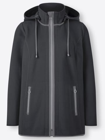 WITT WEIDEN Fleecejacke in anthrazit-meliert