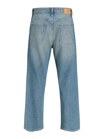 Aprel Baggy Fit Jeans in Blue Denim