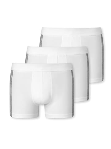 Schiesser Boxershorts 3er Pack in Weiß