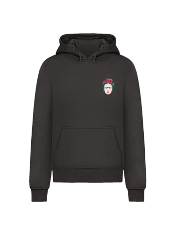F4NT4STIC Hoodie Frida Kahlo Small Illustration in schwarz