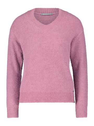 BETTY & CO Strickpullover mit V-Ausschnitt in Orchid Haze