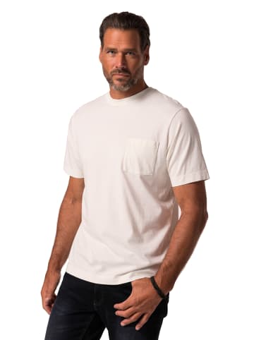 JP1880 Kurzarm T-Shirt in offwhite