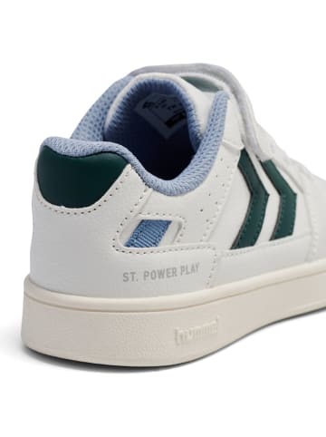 Hummel Kinder Sneaker "St Power Play Jr" in Weiß