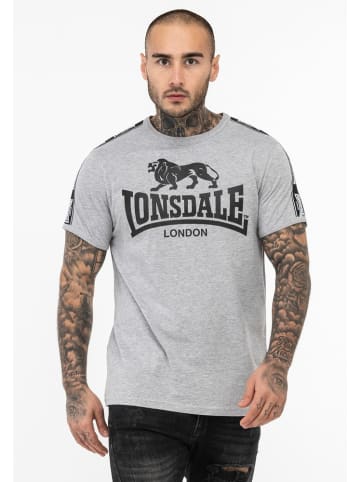 Lonsdale T-Shirt "Stour" in Grau