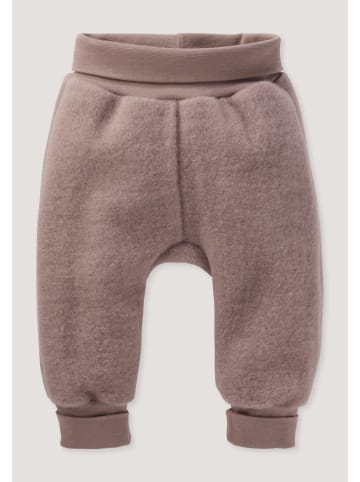Hessnatur Hessnatur Wollfleece Hose aus reiner Bio-Merinowolle in mauve
