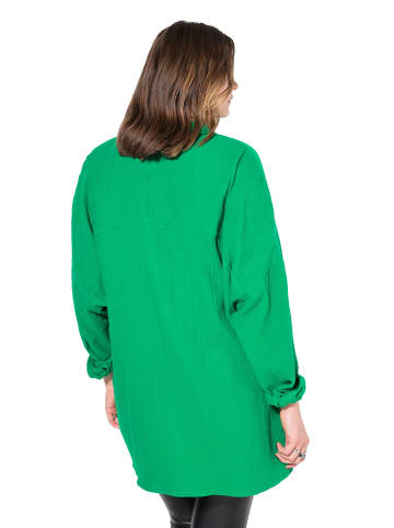 Studio Untold Hemdbluse in smaragdgrün