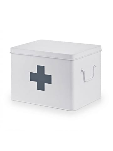 Medizinbox in Weiß - (B)28 x (H)21 x (T)20,5 cm