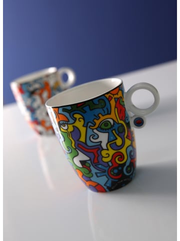 Goebel Künstlertasse " Billy the Artist  Evolution of Love II " in bunt